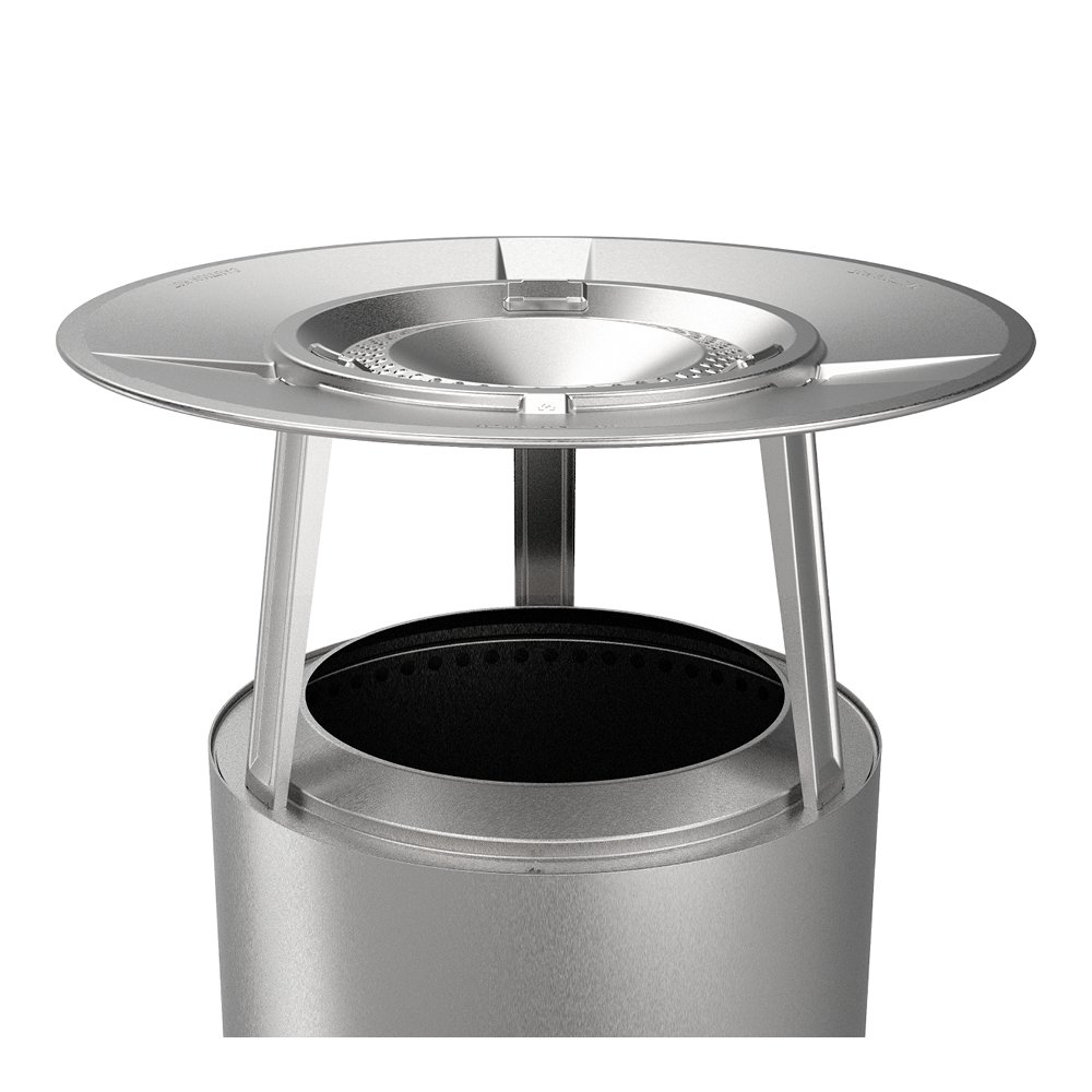 Solo Stove Bonfire Lämmönjakaja 63,5 cm Hopea