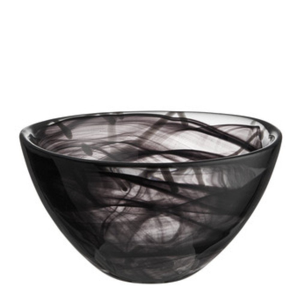 Kosta Boda  Contrast Kulho 16 cm Musta