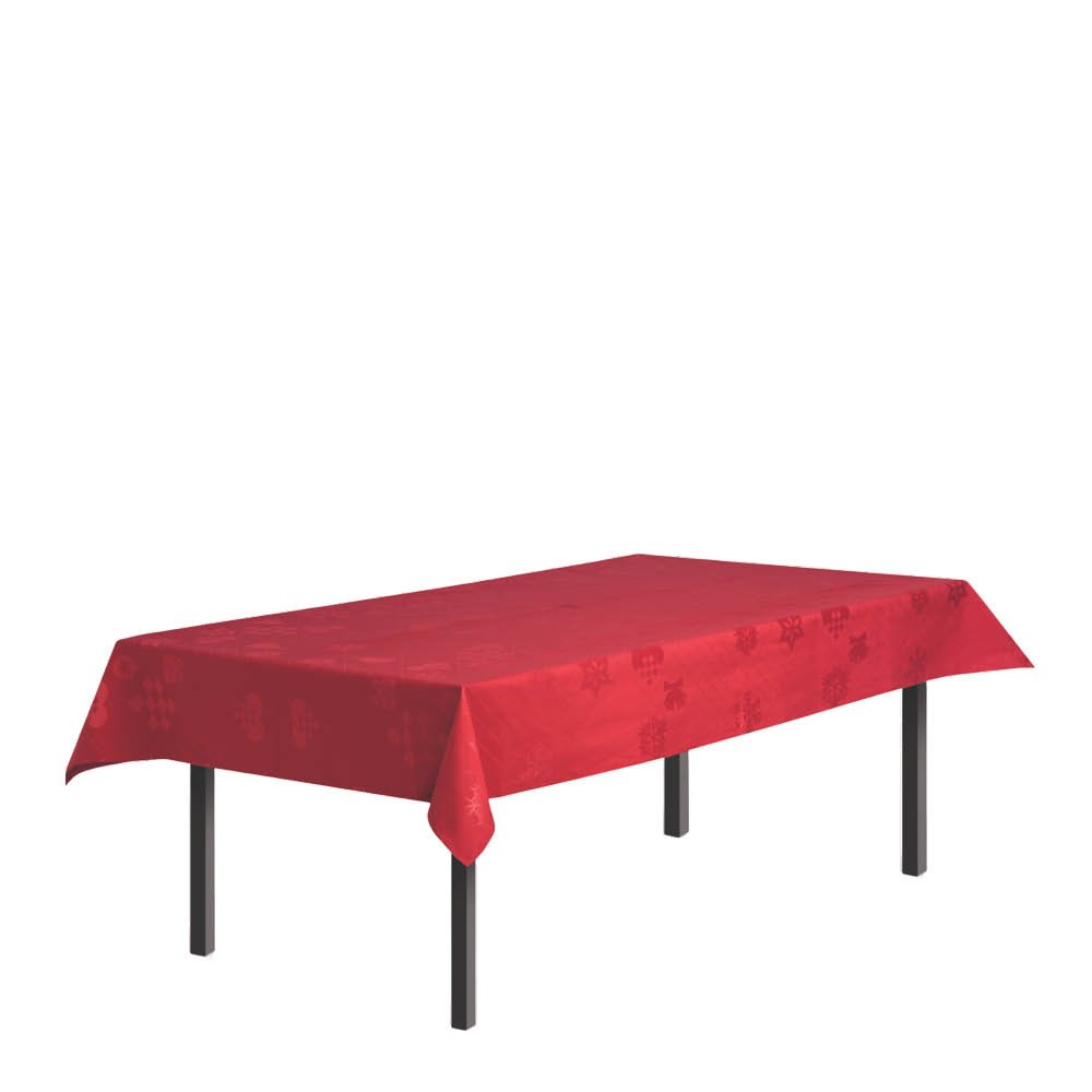 Juna  Natale Damastiliina 150x220 cm Punainen