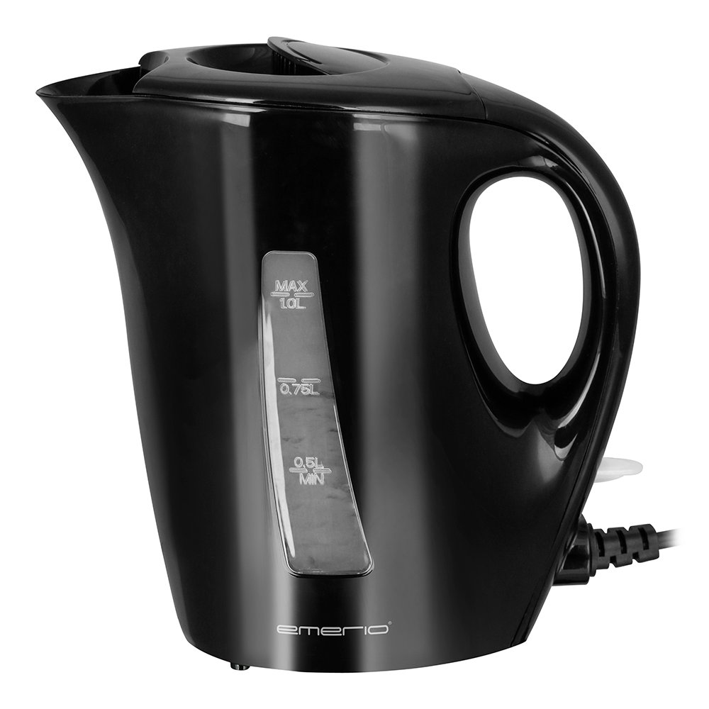 EMERIO  Emerio Vedenkeitin 1,5 L Musta