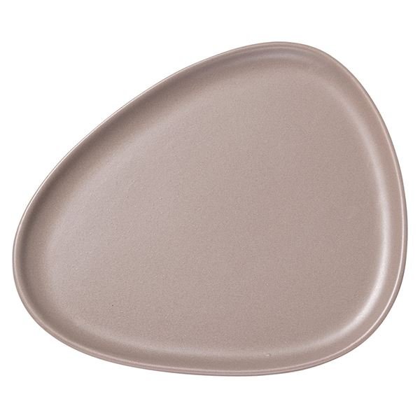 LIND DNA  Curve Stoneware Lautanen 30x26 cm Harmaa