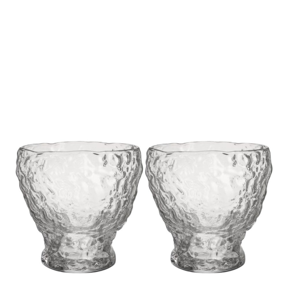 Kosta Boda  Moss Lasi 33 cl 2 kpl Kirkas
