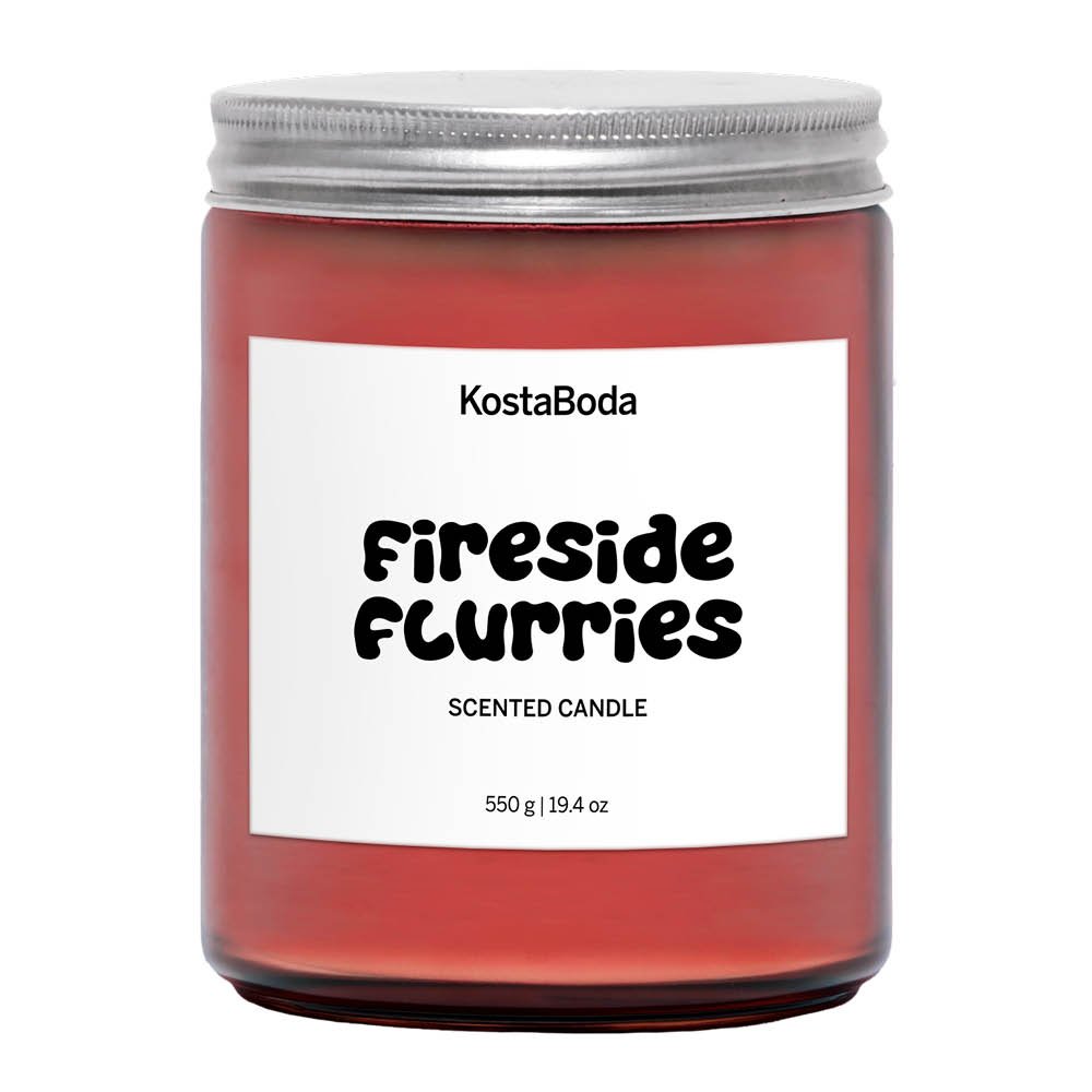 Kosta Boda  Mind Tuoksukynttilä 13 cm Fireside Flurries
