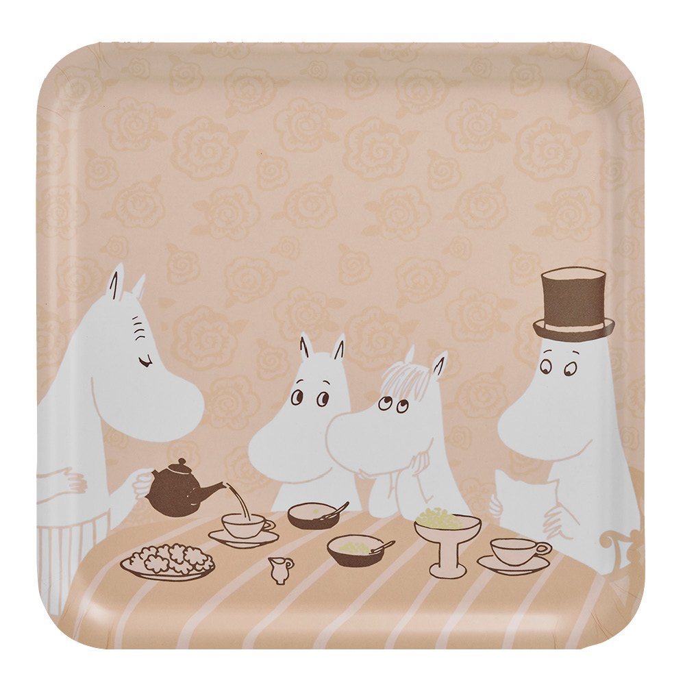 Muurla  Muumi Tarjotin 33x33 cm Kahvittelijat