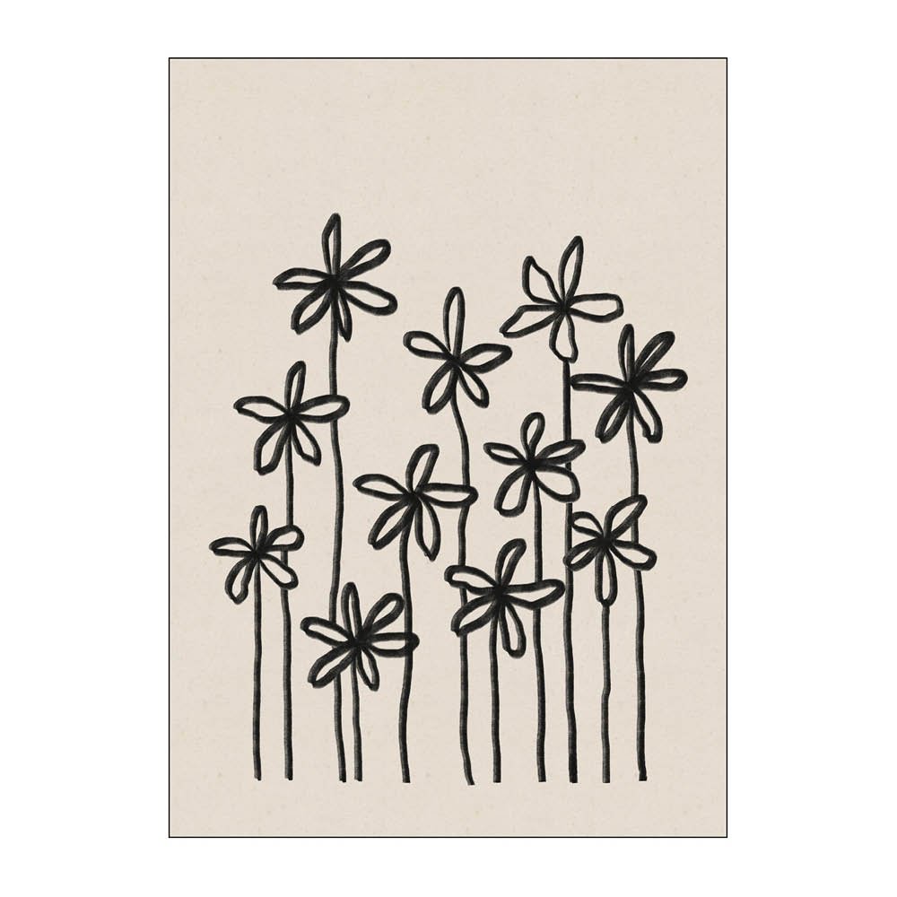 Poster & Frame  Alisa Galitsyna Juliste 30x40 cm A field of flowers