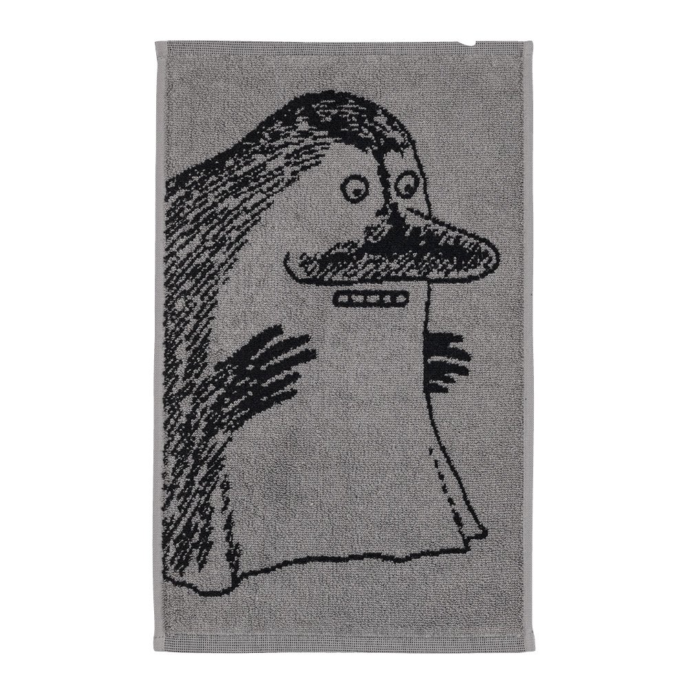 Moomin Arabia  Muumi Käsipyyhe Mörkö 30x50 cm Harmaa