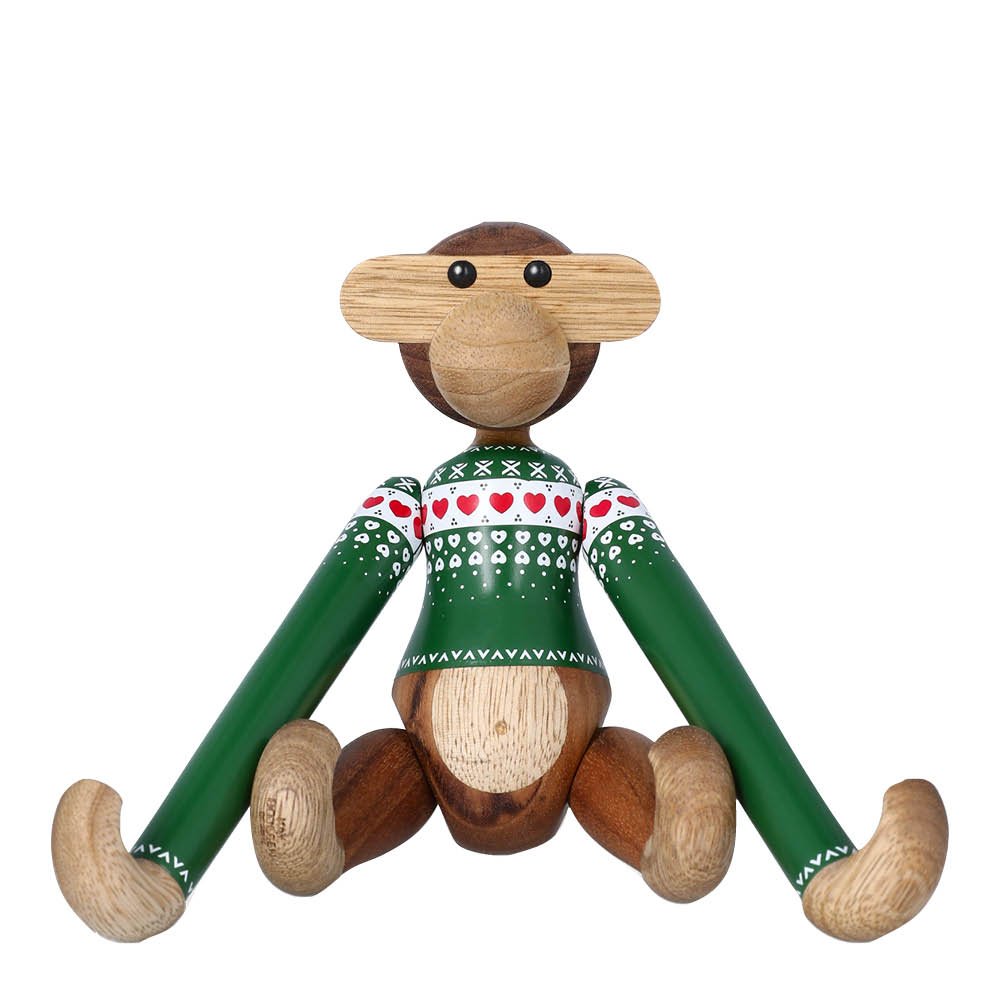 Kay Bojesen Denmark  Puinen Apina 2025 Christmas 18,5 cm Vihreä/Puu