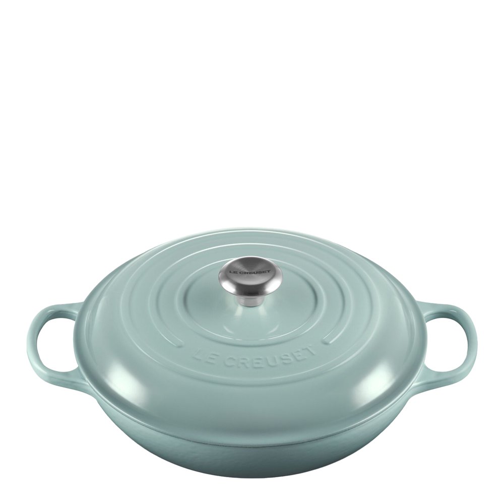 Le Creuset  Signature Matala Valurautapata 30 cm 3,5 L Sea Salt