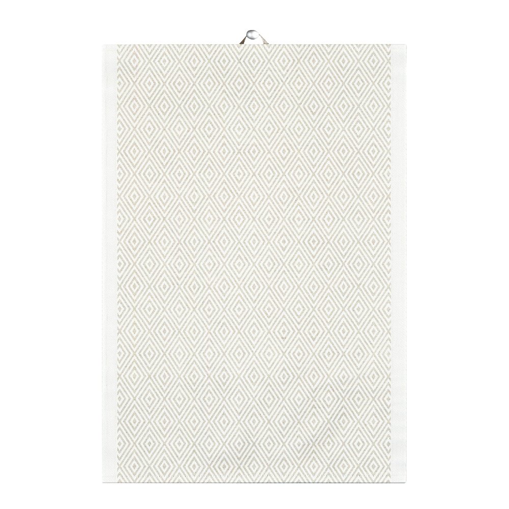 Ekelund  Gåsöga Keittiöpyyhe 50x70 cm Beige