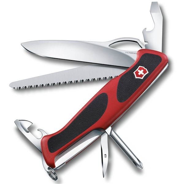 Victorinox  Ranger Grip Linkkuveitsi 130 mm Punainen/Musta