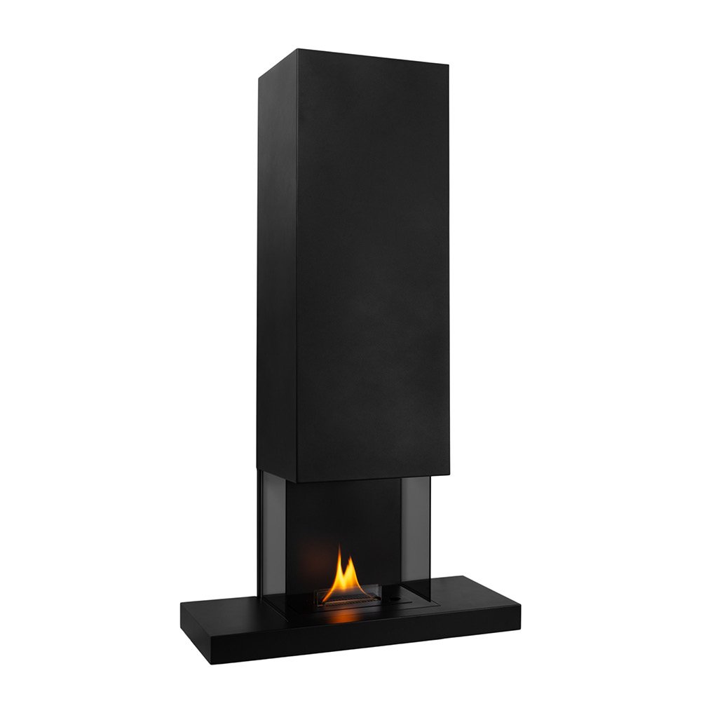 Tenderflame  Riff 180 Seinään ripustettava takka Musta