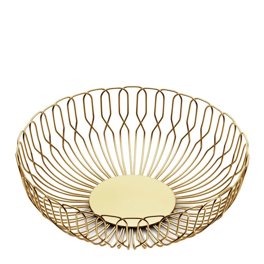 Georg Jensen  Alfredo Leipäkori 21 cm Messinki