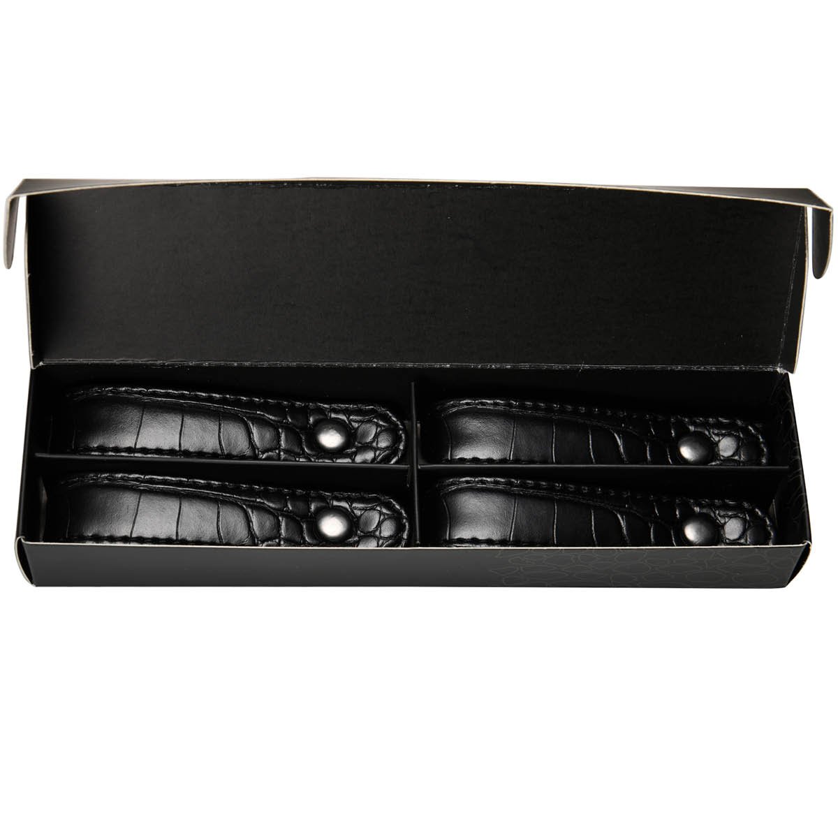 Stiernholm  CroCo Lautasliinarengas 4 kpl Musta