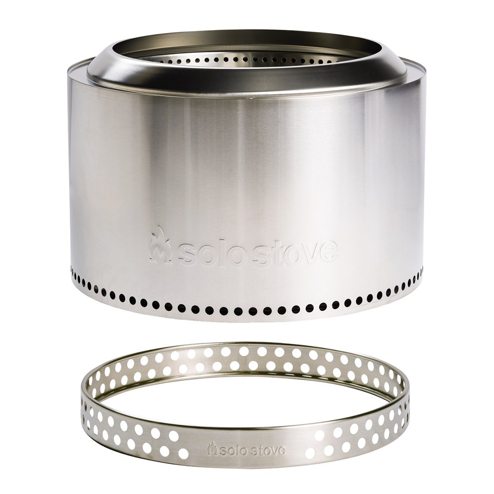 Solo Stove Yukon + stand 2.0 Savuton tulisija 68,5x50,5 cm Hopea