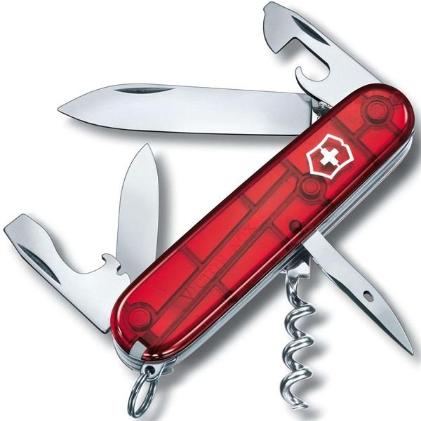 Victorinox  Spartan Linkkuveitsi 91 mm Punainen/Läpinäkyvä
