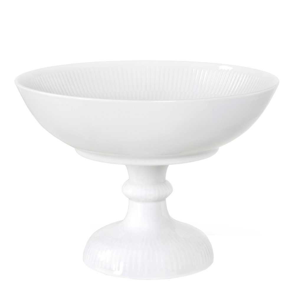 Royal Copenhagen  White Fluted Kulho jalalla 15 cm