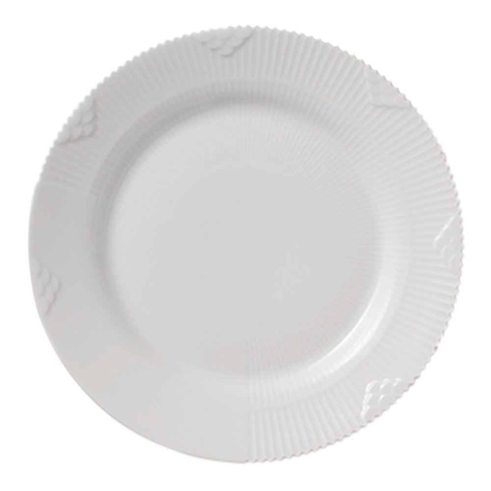 Royal Copenhagen  White Elements Lautanen 19 cm