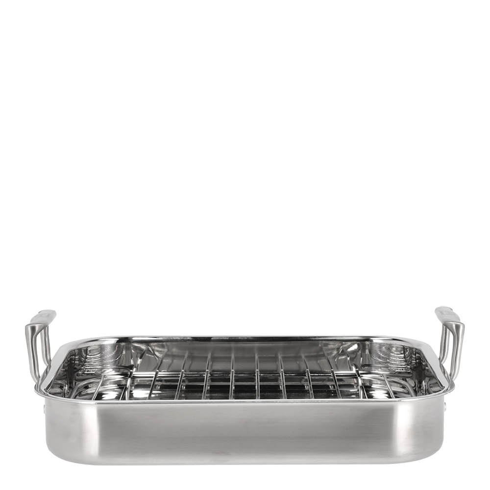 Pillivuyt Gourmet  Somme Uunivuoka ritilällä 32x26,5 cm Ruostumaton teräs
