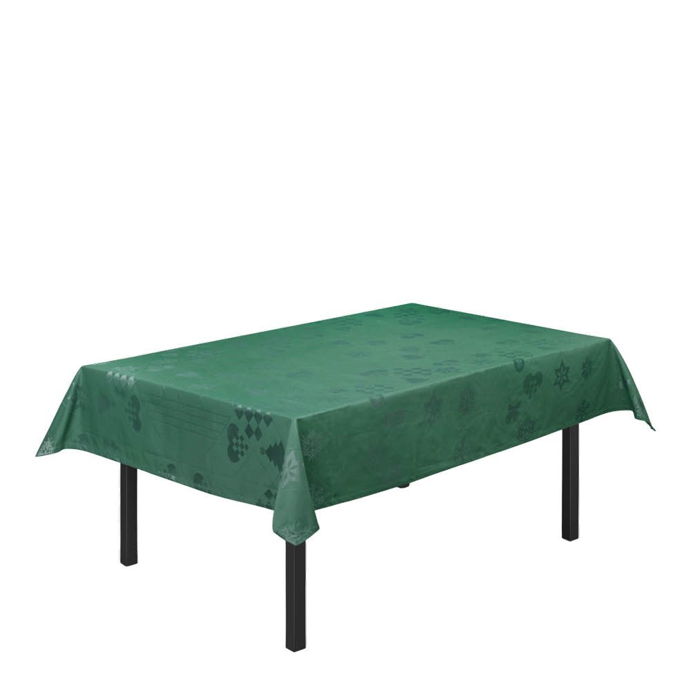 Juna  Natale Damastiliina 150x320 cm Vihreä