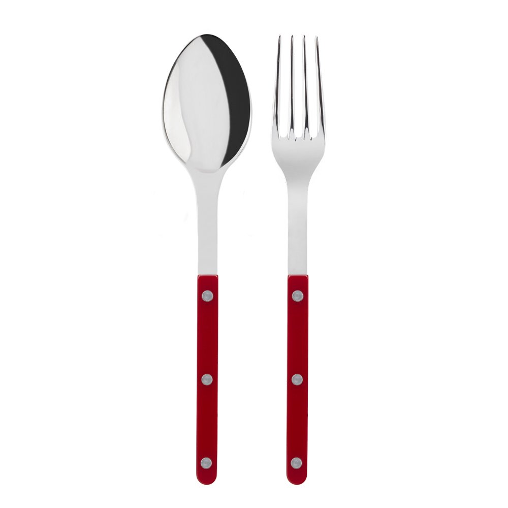 Sabre  Bistrot Tarjoiluaterimet 2 osaa Burgundy