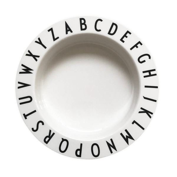 Design Letters  Kids Eat&Learn Lautanen syvä 15,5 cm