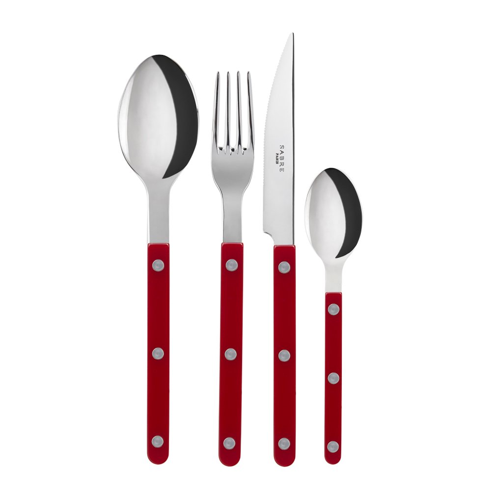 Sabre  Bistrot Aterimet 4 osaa Burgundy