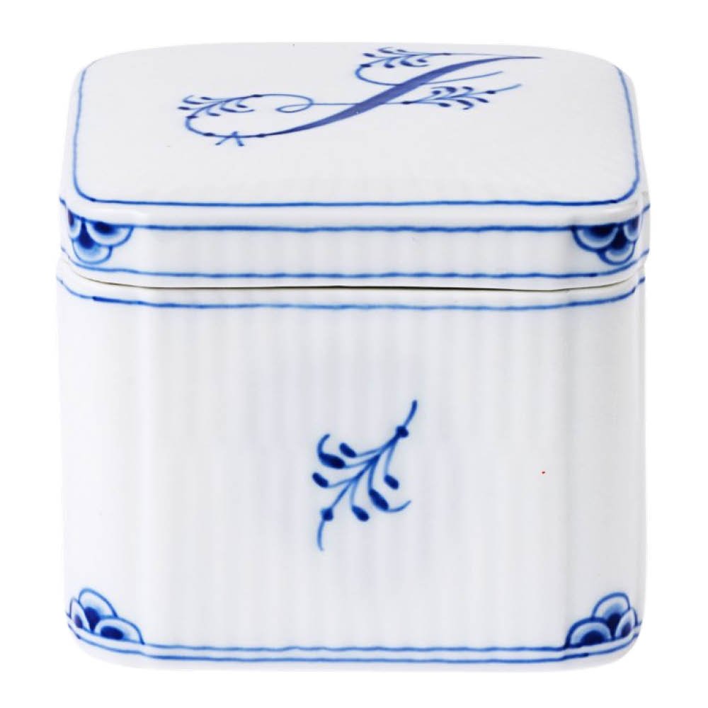 Royal Copenhagen  Alphabet Collection Bonbonnier Purkki 13 cl J
