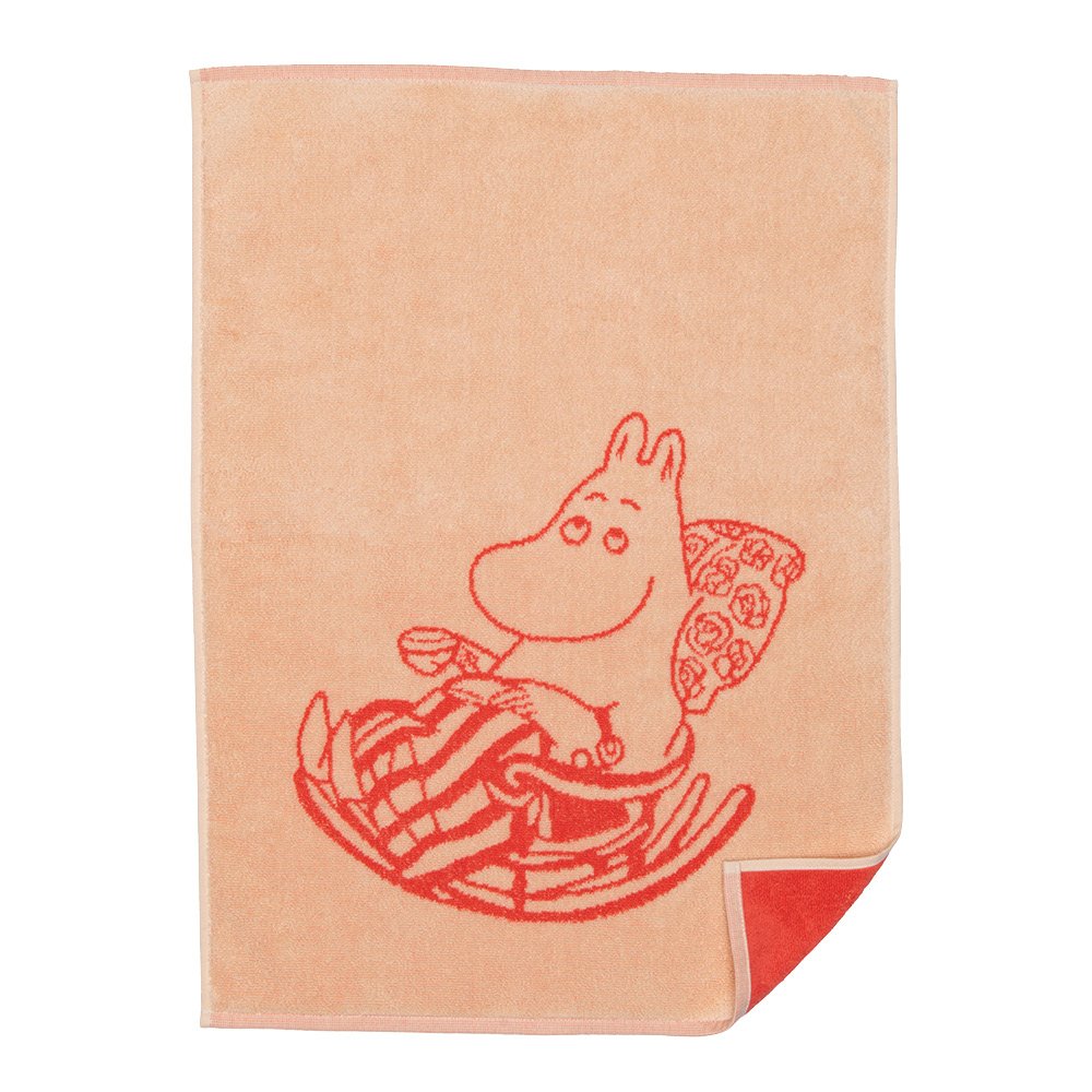 Moomin Arabia  Muumi Käsipyyhe Muumimamma 50x70 cm Persikka