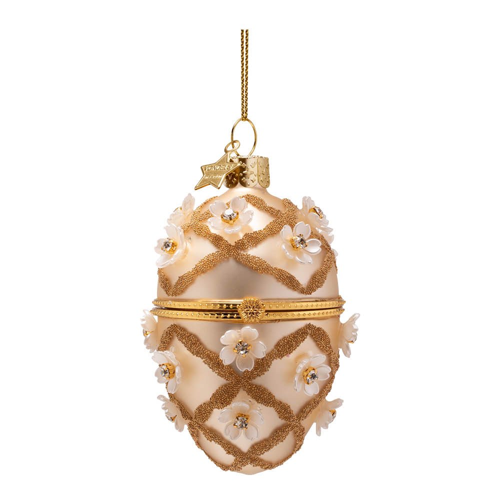 Vondels  The Influencer Edition Riippukoriste pääsiäismuna 10,5 cm Viininpunainen