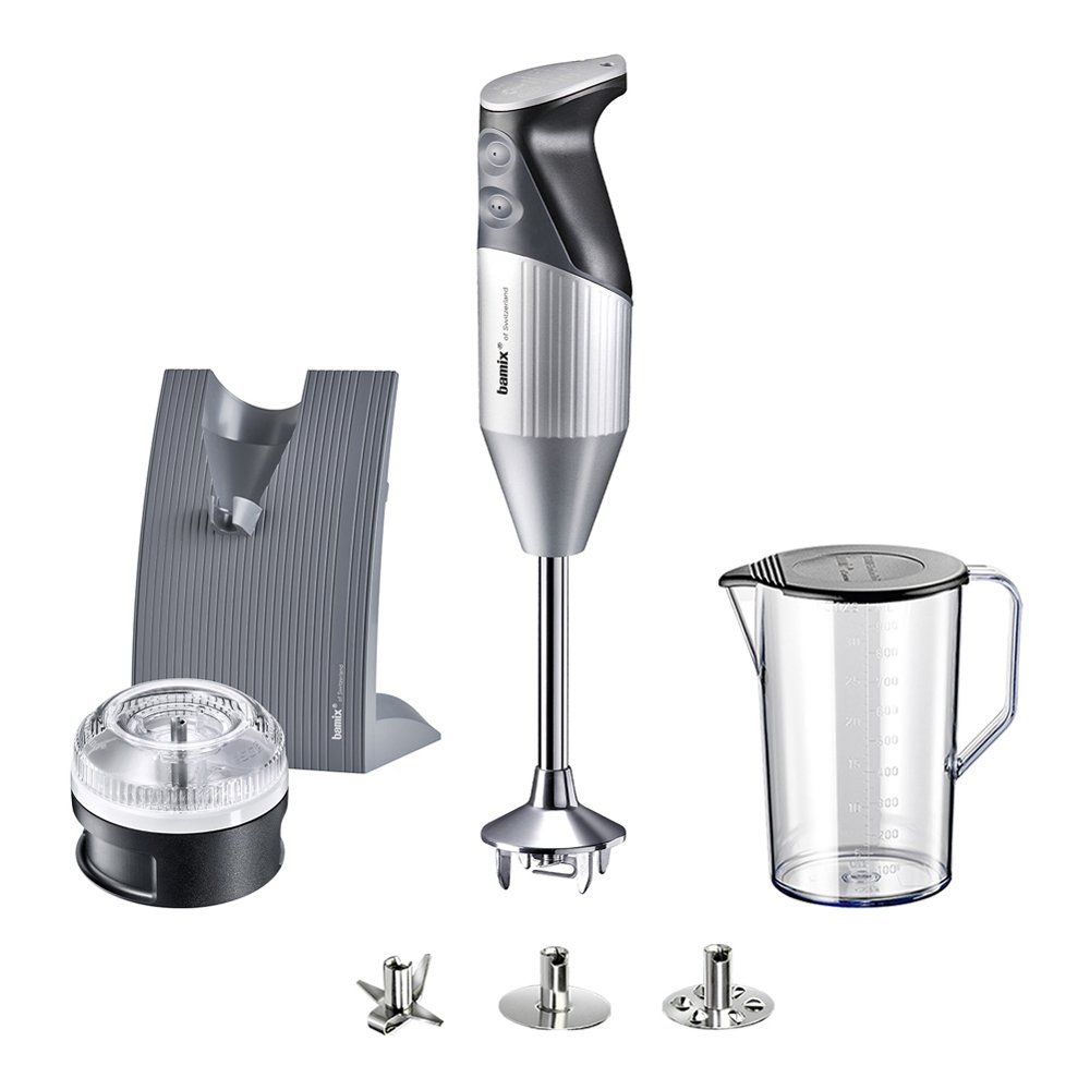 Bamix  Bamix Sauvasekoitin Swissline 200 w Hopeanharmaa