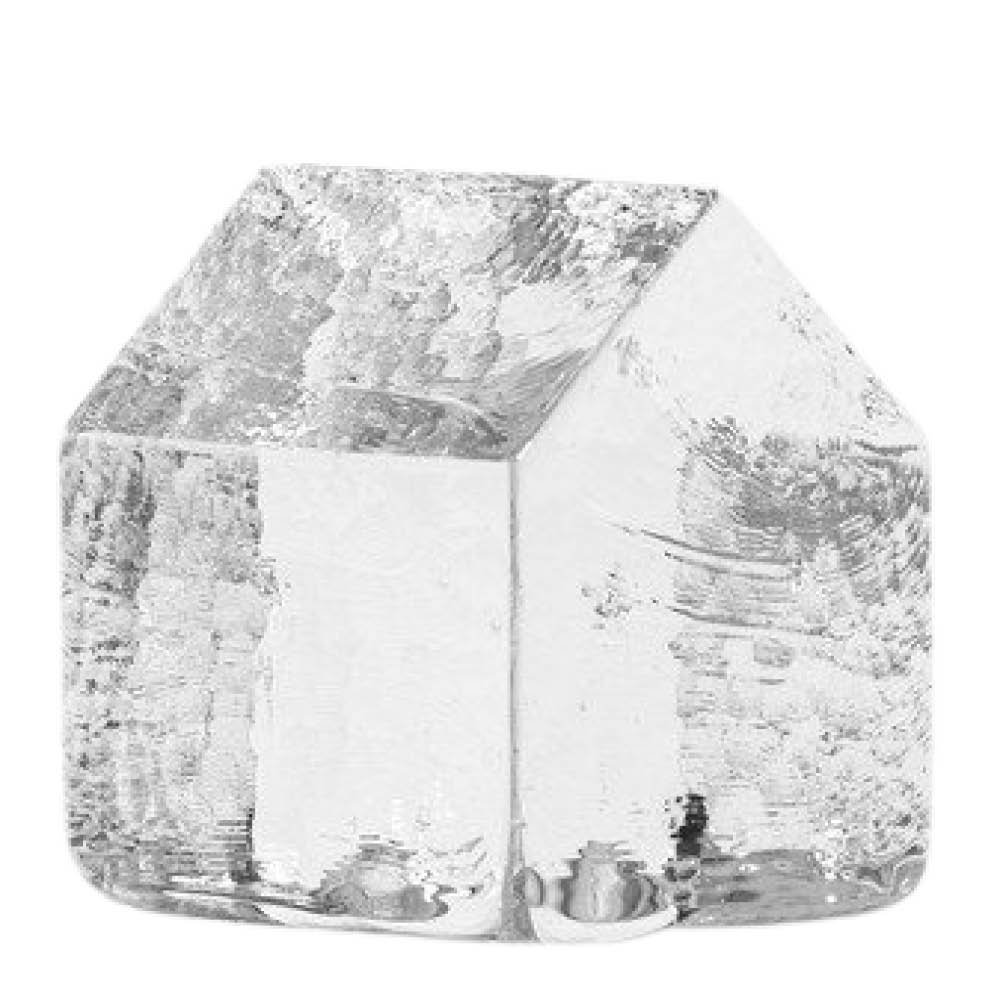 Kosta Boda  Kosta Koriste Talo 7,8 cm Kirkas