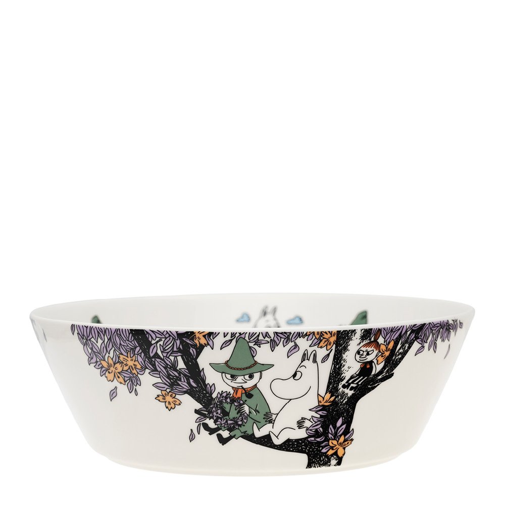Moomin Arabia  Muumi Tarjoilukulho 23 cm Sydänystävät