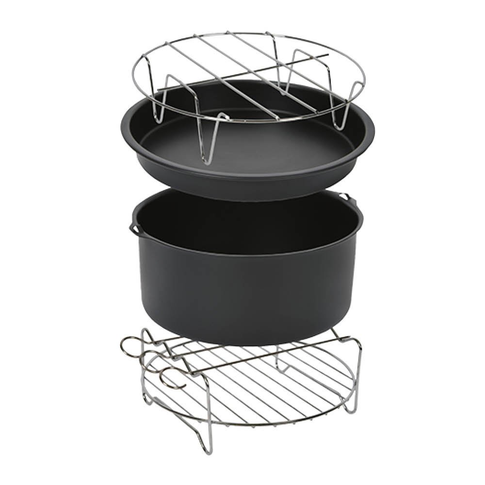 OBH Nordica  Easy Fry Airfryer tarvikkeet XL Musta