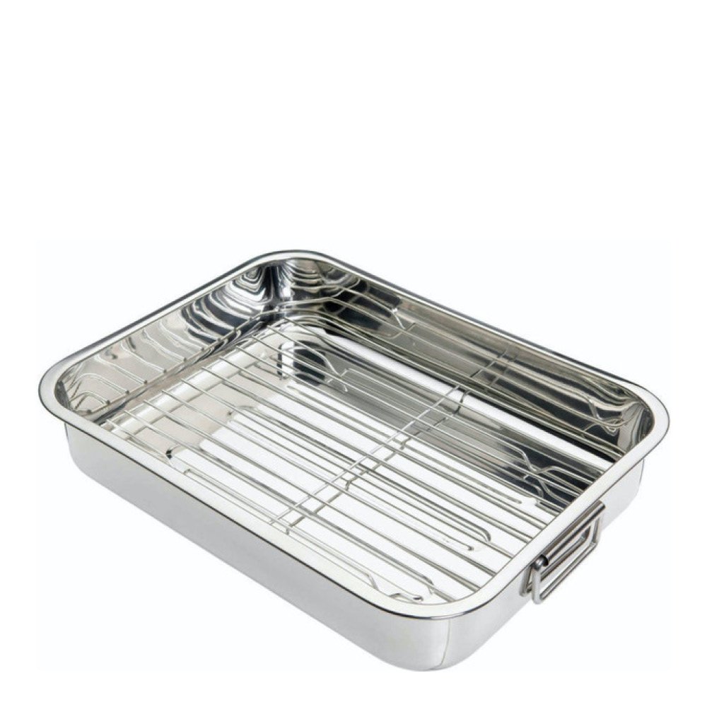 Kitchen Craft  Blue Card Uunivuoka ritilällä 38x27,5 cm Teräs