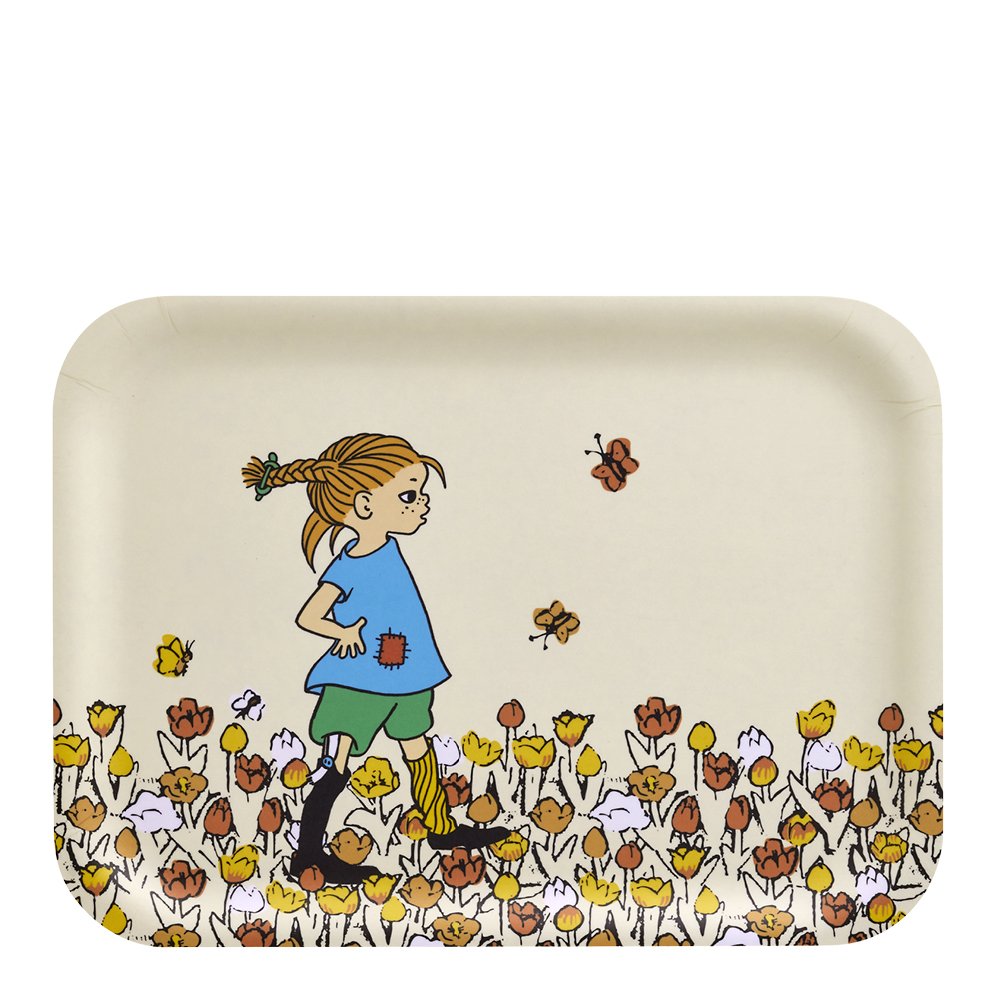 Muurla  Be more Pippi Tarjotin 27x20 cm Beige