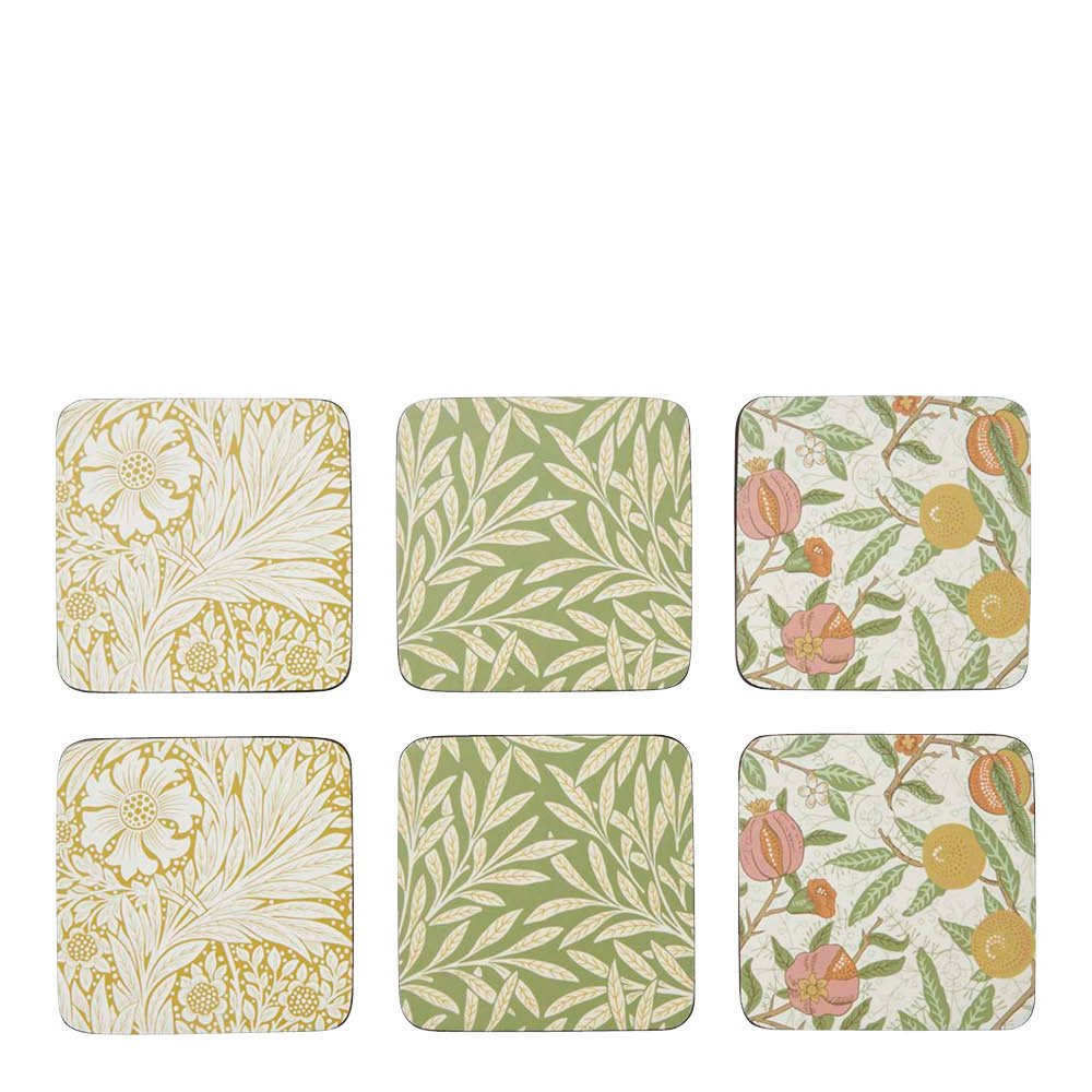 Spode Simply Lasinalunen 6 kpl Mix