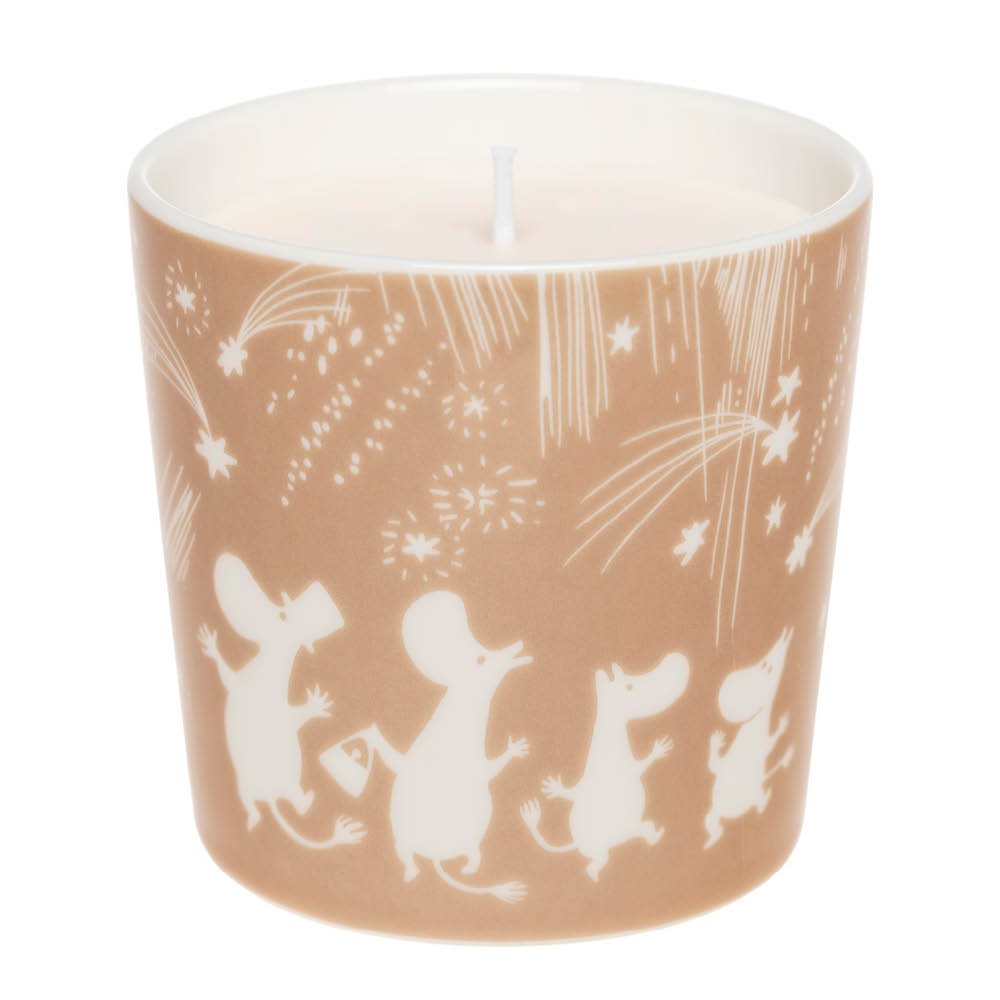 Moomin Arabia  Muumi Kynttilä 8,2 cm Juhlan aika