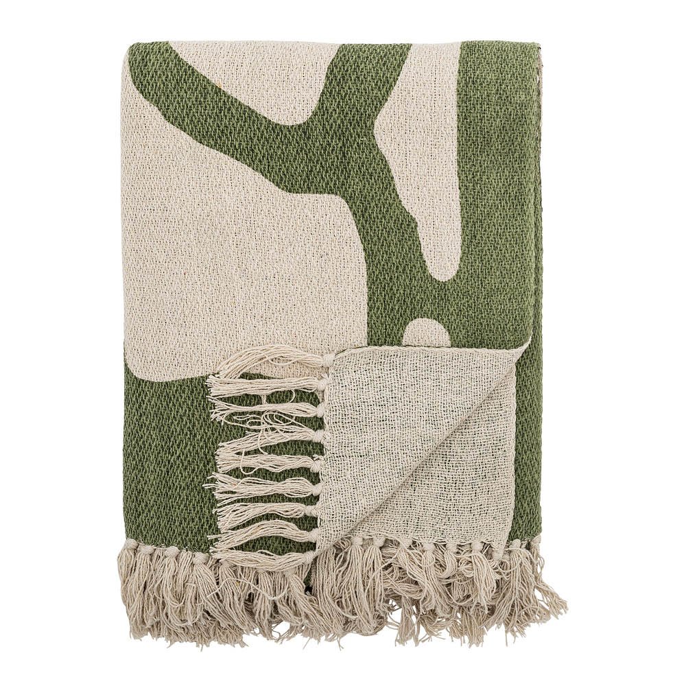 Bloomingville  Dalmine Viltti 160x130 cm Vihreä