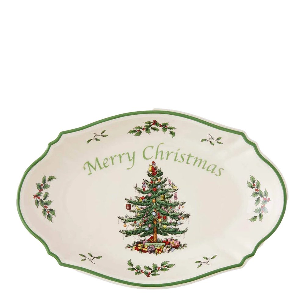 Spode Christmas Tree Merry Christmas Tarjotin 28cm