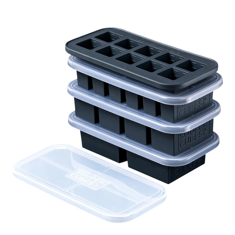 Souper Cubes  Pakastinrasia 4 kpl Harmaa