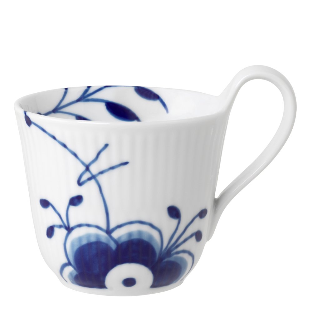 Royal Copenhagen Blue Fluted Mega Muki korkea korva 25 cl