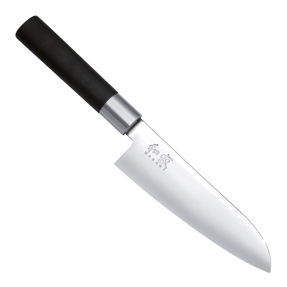 KAI  Wasabi Black Santoku veitsi 16,5 cm