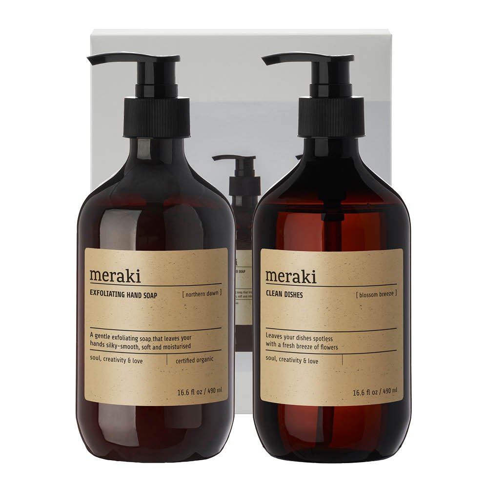 Meraki  Lahjapakkaus Kitchen essentials 490 ml Northern dawn/Blossom breeze