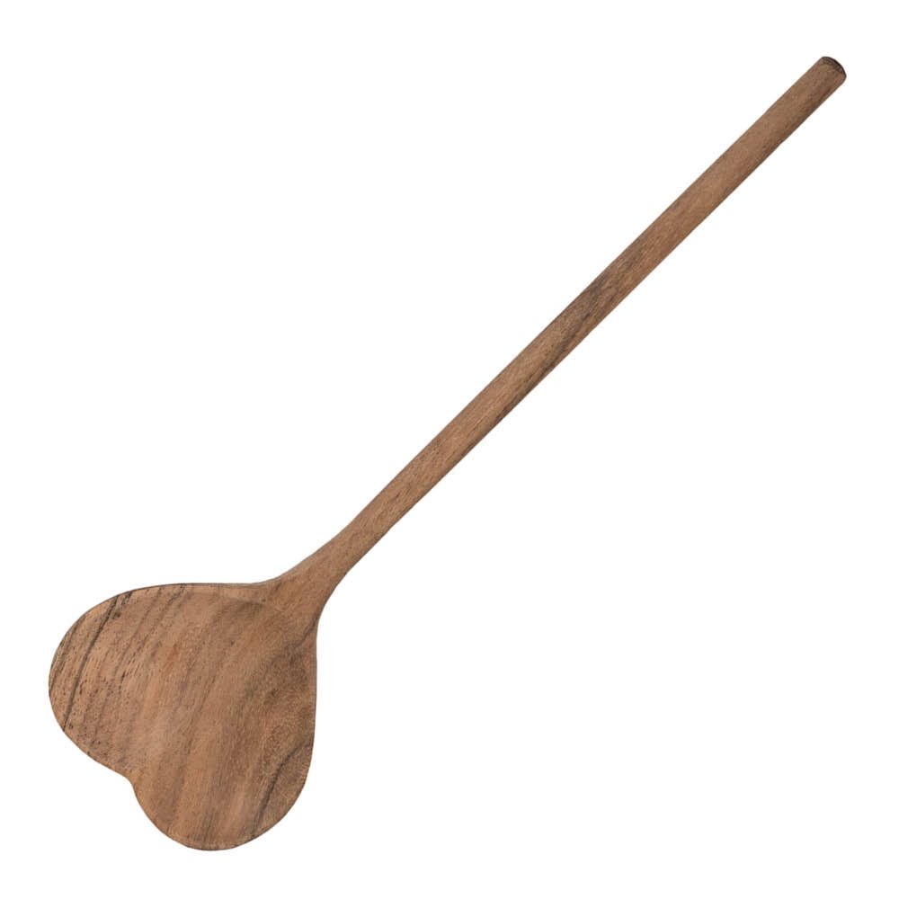Sögne Home  Tarjoilulusikka sydän 30 cm Akaasia