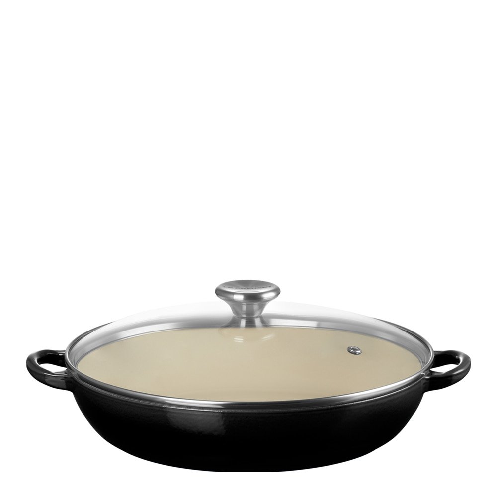 Le Creuset  Le Creuset Buffet Pata lasikannella 30 cm 3,5 L Black