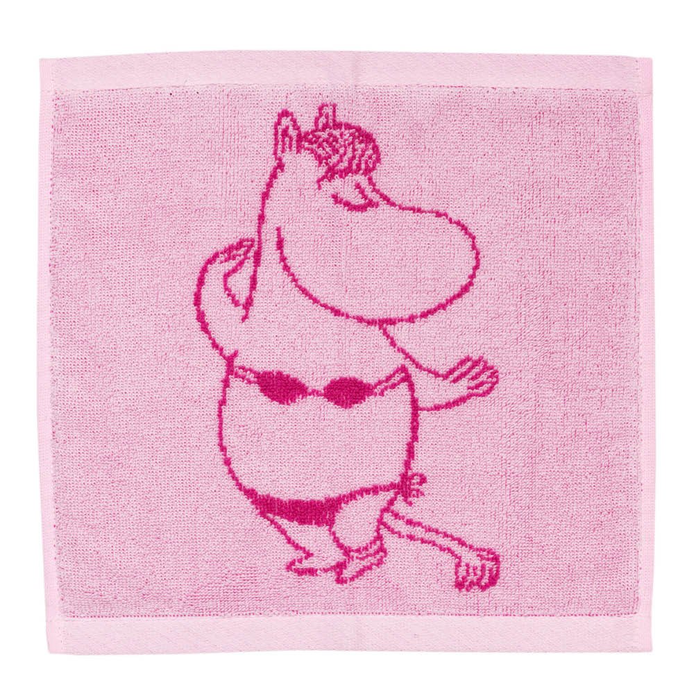 Moomin Arabia  Muumi Pyyhe Niiskuneiti 25x25 cm Vaaleanpunainen