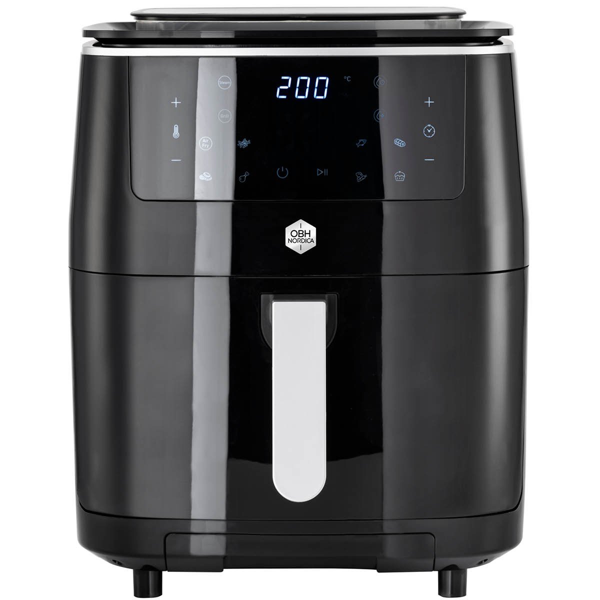OBH Nordica  Easy Fryer 3in1 Steam+ 1900W Musta