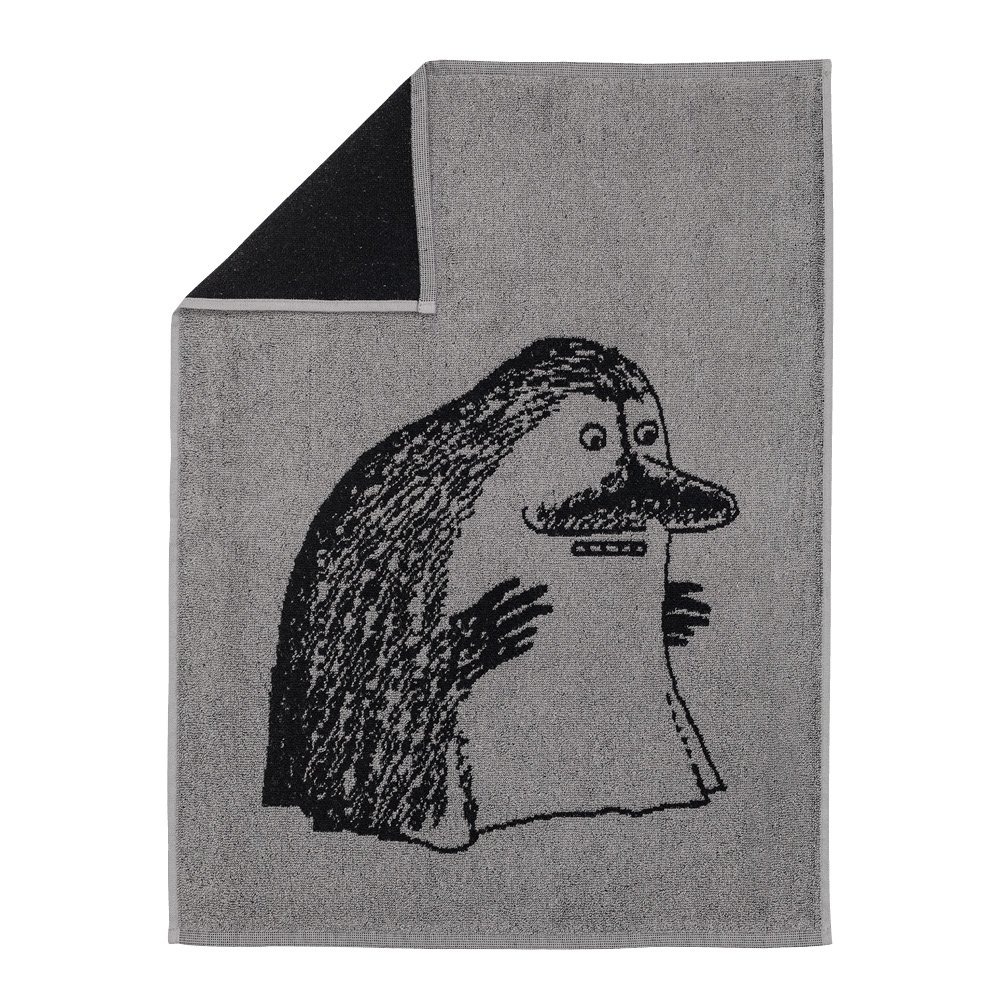 Moomin Arabia  Muumi Käsipyyhe Mörkö 50x70 cm Harmaa
