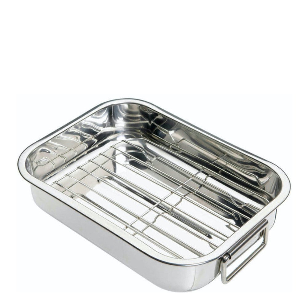 Kitchen Craft  Blue Card Uunivuoka ritilällä 27x20 cm Teräs