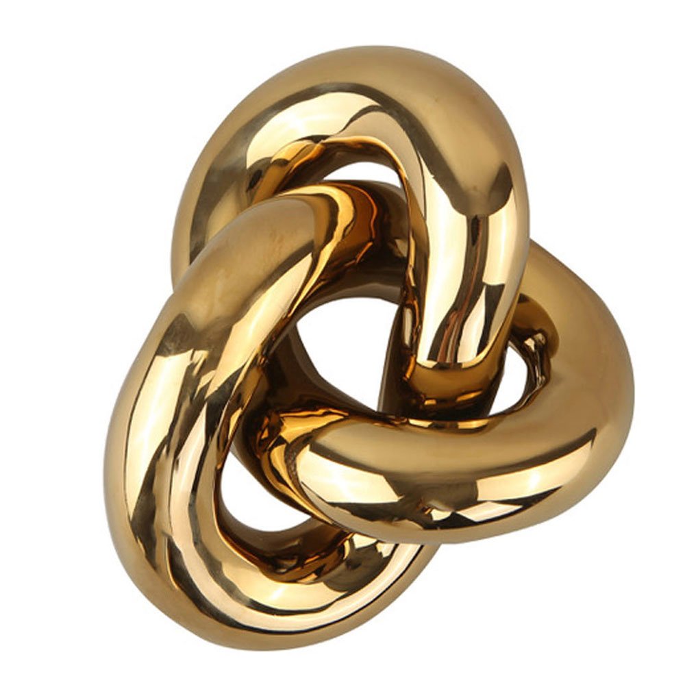Cooee  Knot Table Veistos 6 x 11,5 x 9 cm Kulta